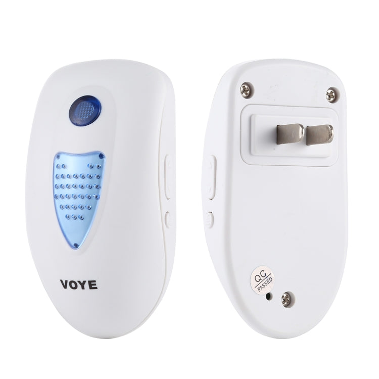 VOYE V003A Home Music Remote Control Wireless Doorbell with 38 Polyphony Sounds, US Plug, V003A VOYE V003A Home Music Remote Control Wireless Doorbell with 38 Polyphony Sounds, US Plug, V003A
